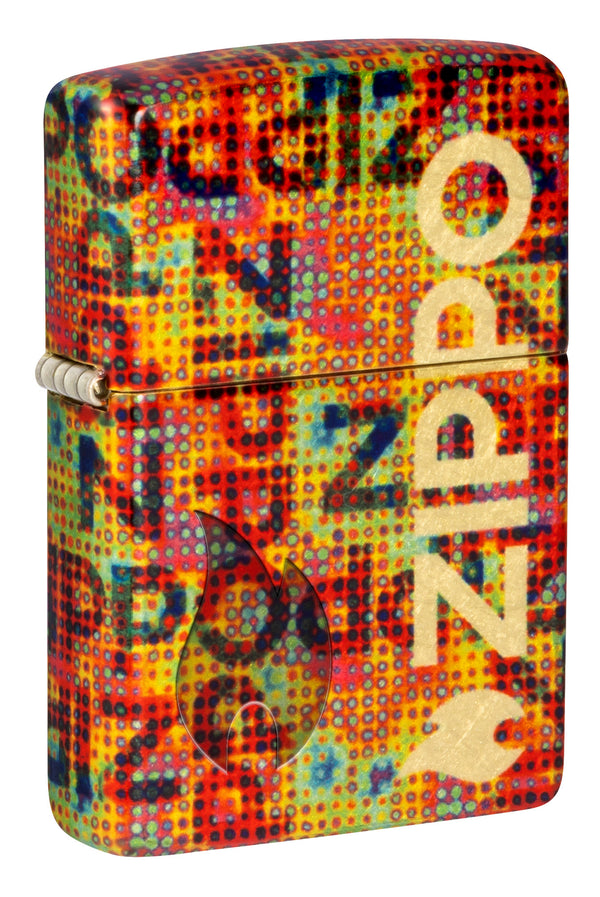 Zippo Pixel Fusion Design 540 Lighter #46386
