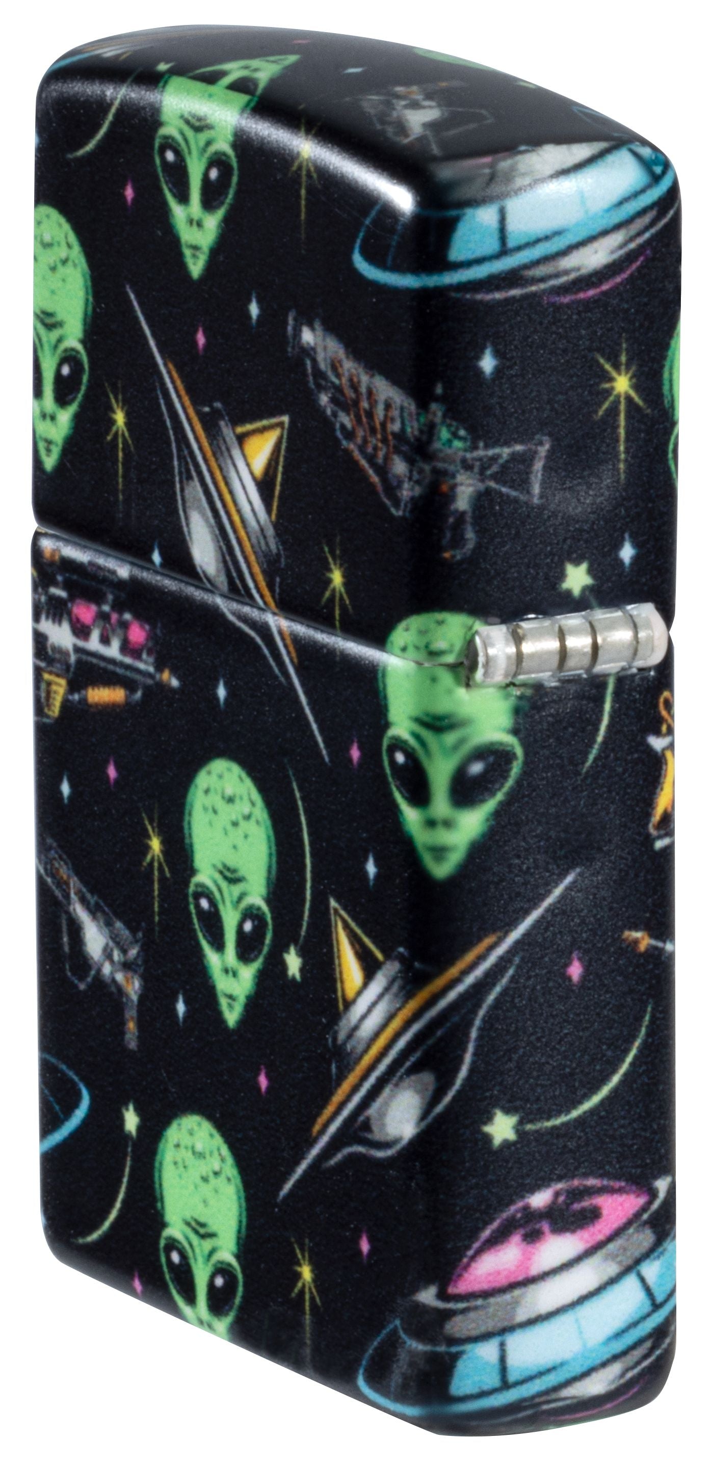 Zippo Aliens Design, 540 Matte Color Lighter #46561