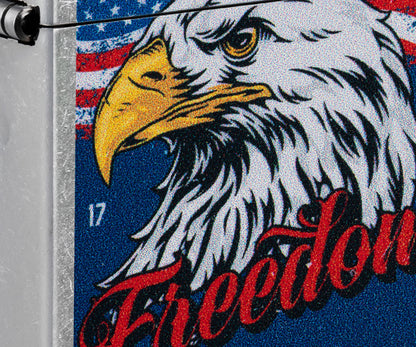 Zippo Freedom Eagle, Street Chrome Lighter #47272