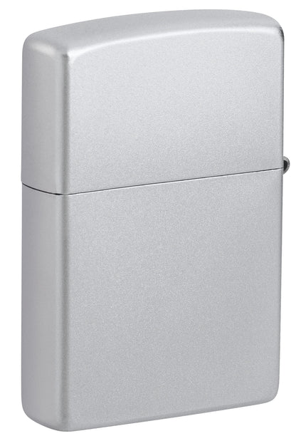 Zippo Jim Beam, Satin Chrome Lighter #47411