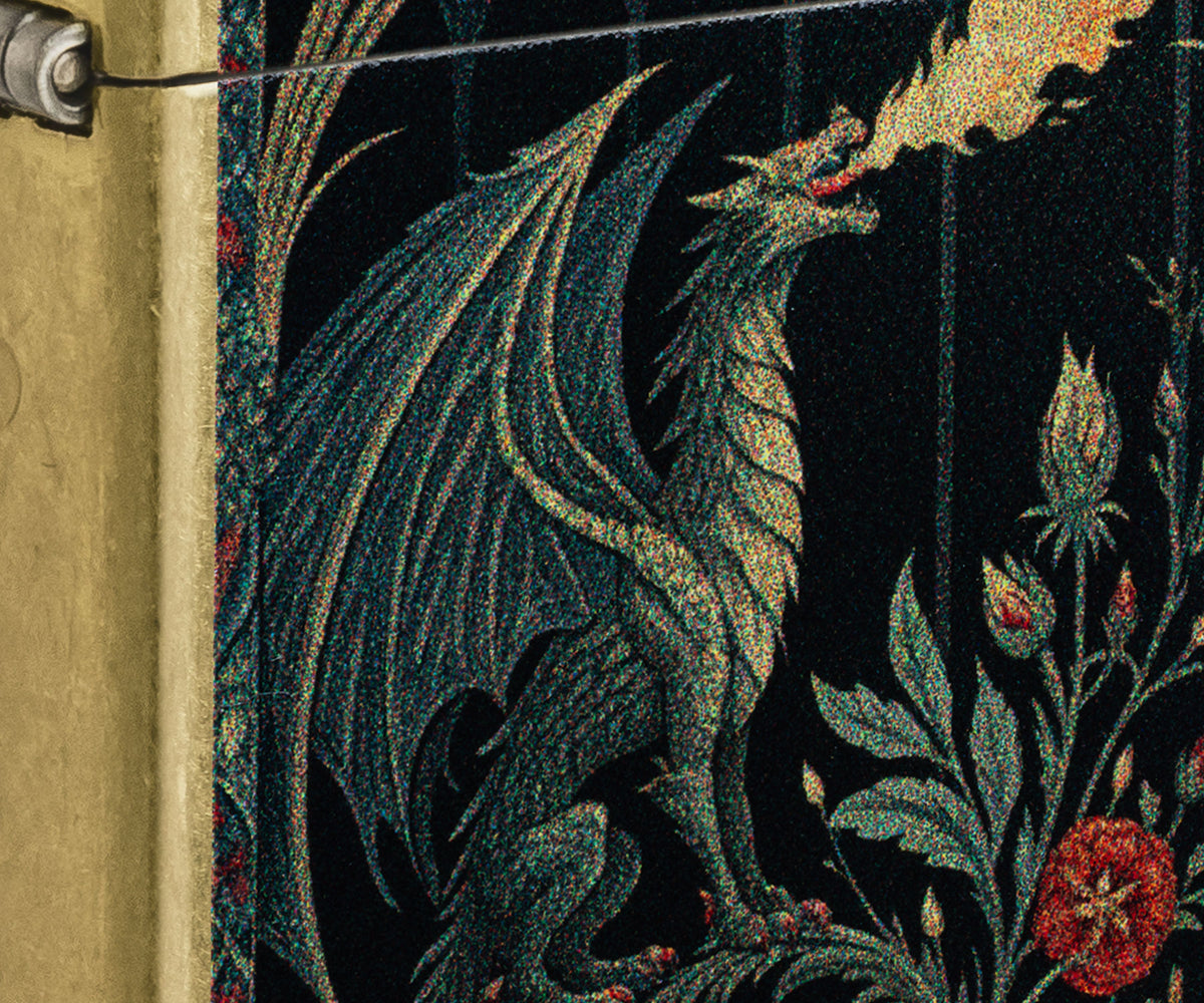 Zippo Dragon, Street Brass Lighter #47259