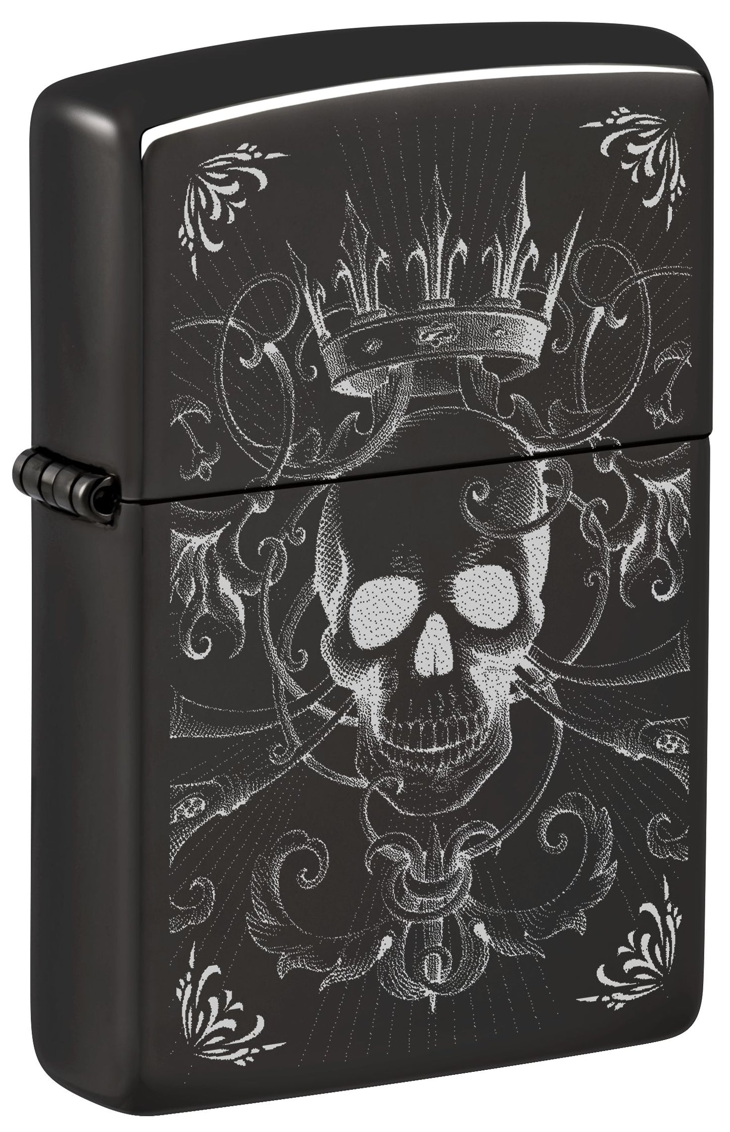 Zippo Medieval Mythological Skull, High Polish Black Lighter #46699