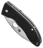 Spyderco LIL' LUM Knife, Black G-10 Handle #C205GP