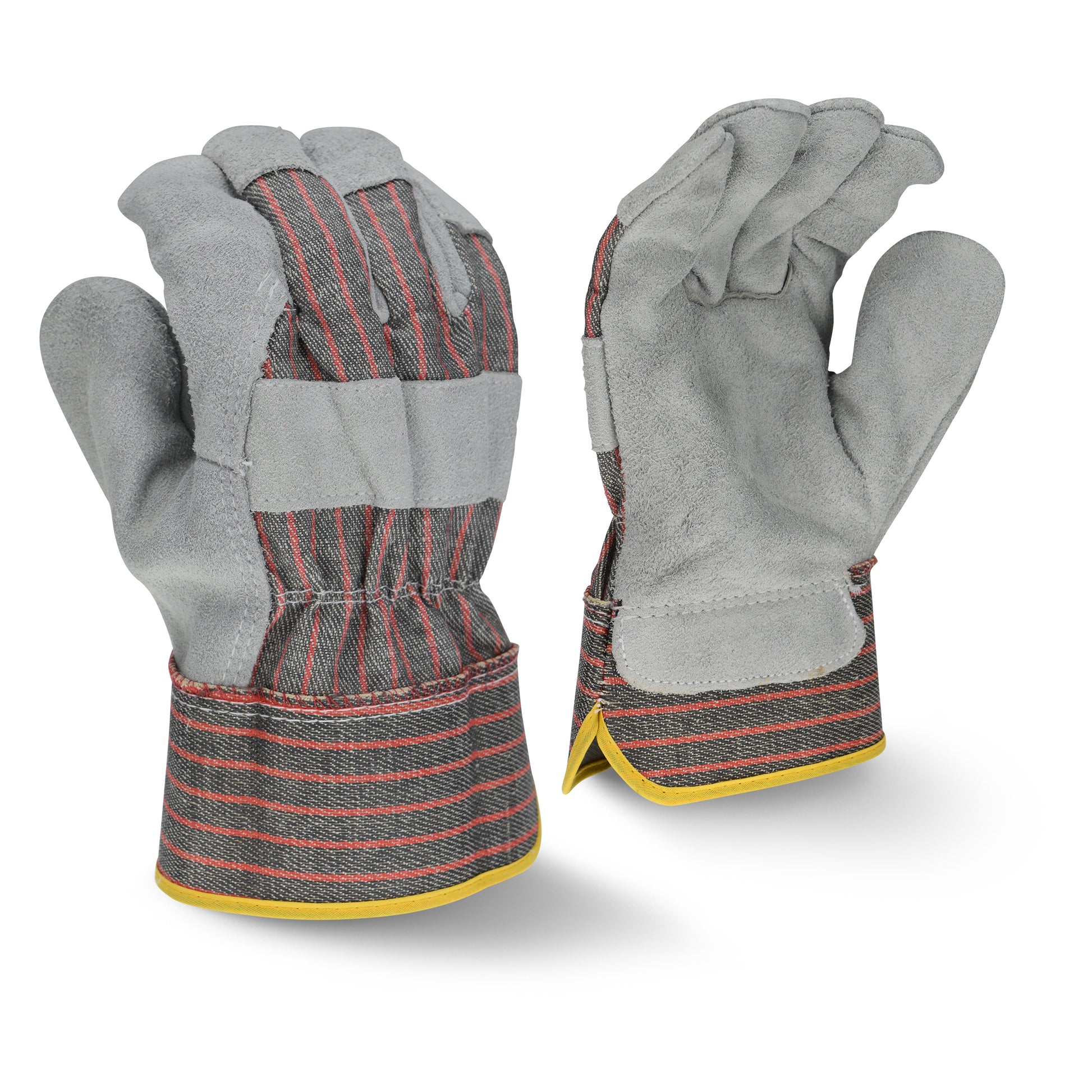 Radians Economy Shoulder Gray Split Cowhide Leather Glove, Size S, Dozen (12 Pairs) #RWG3103S