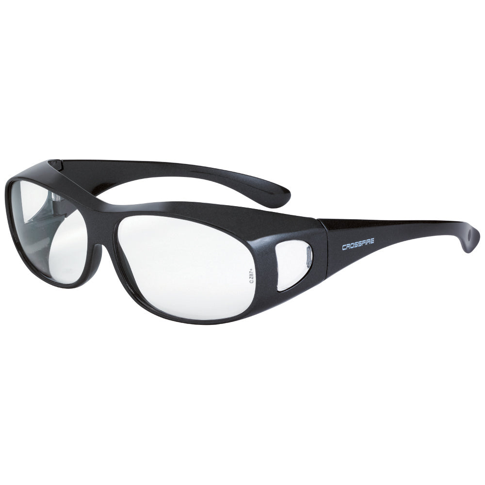 Radians Journey Safety Eyewear, Black Frame, Indoor/Outdoor Lens #JR0190ID