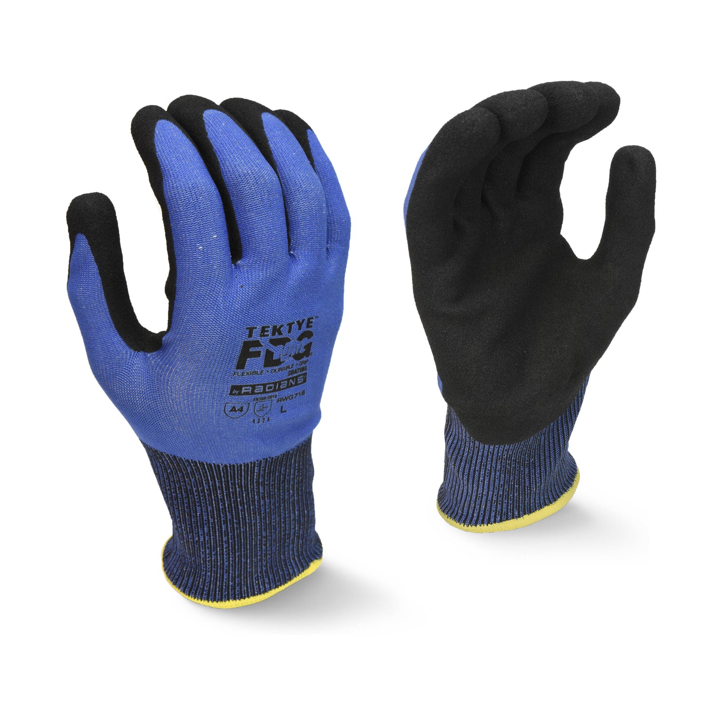 Radians TEKTYE FDG A4 Touchscreen Cut Protective Work Glove, Size 2X #RWG718XXL