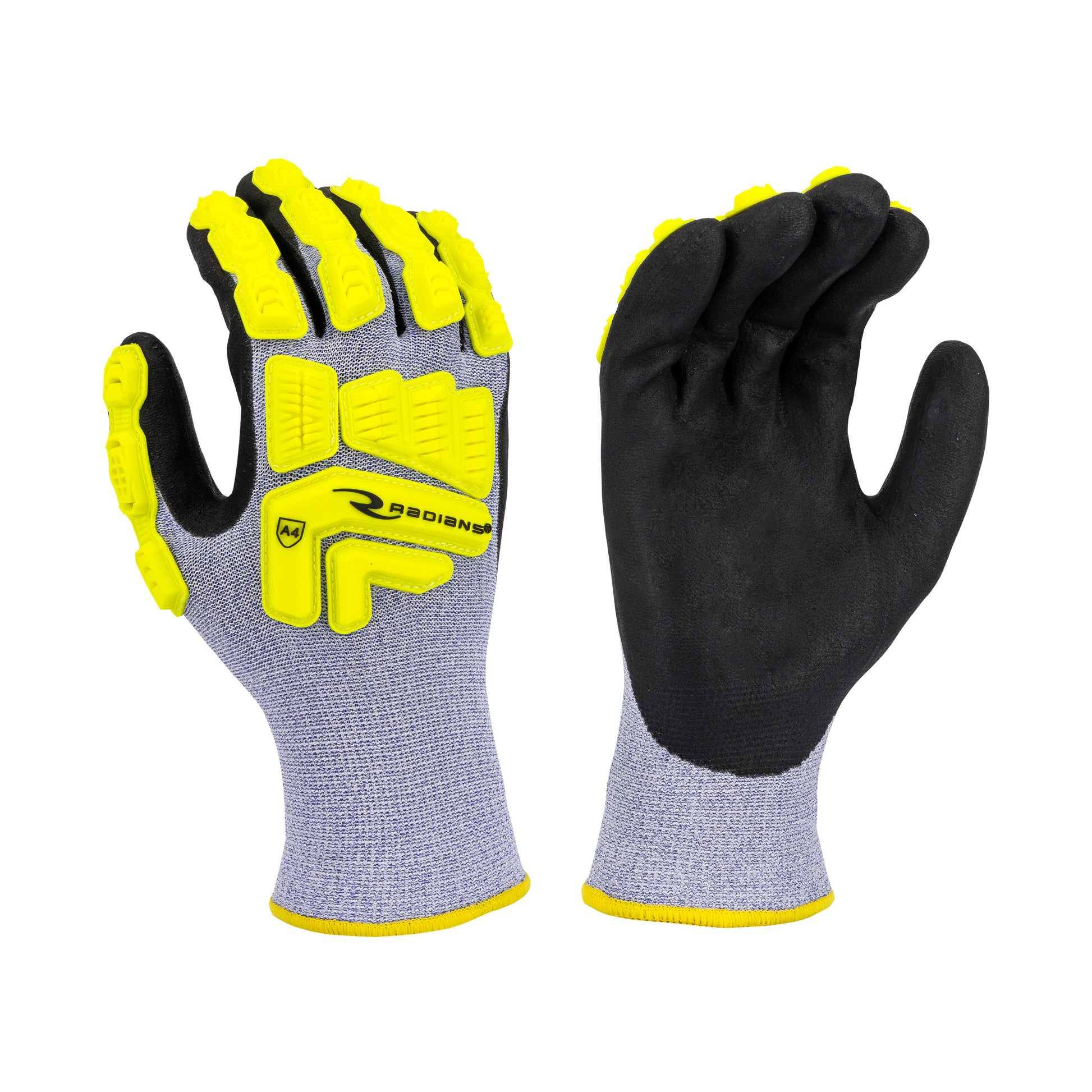 Radians Cut Protection Level A4 Coated Cold Weather Glove, Size M #RWG604M