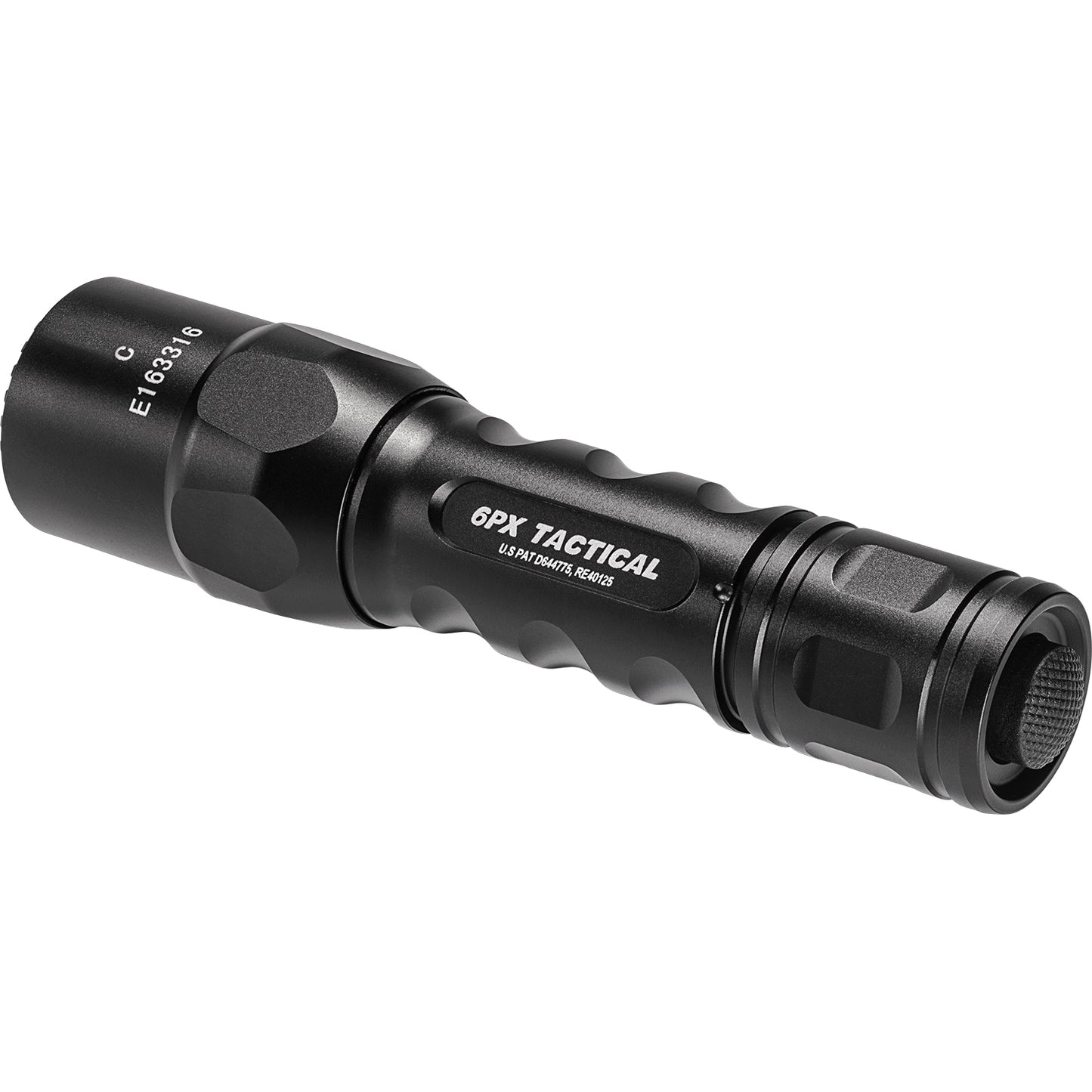 Surefire Tactical Black 600 Lumens High-Output LED Flashlight #6PX-C-BK