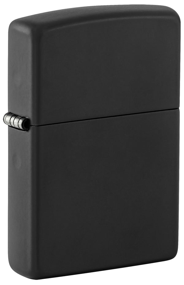 Zippo Classic Lighter, Matte Black, Windproof #218
