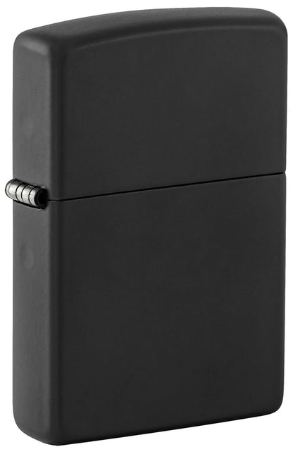 Zippo Classic Lighter, Matte Black, Windproof #218