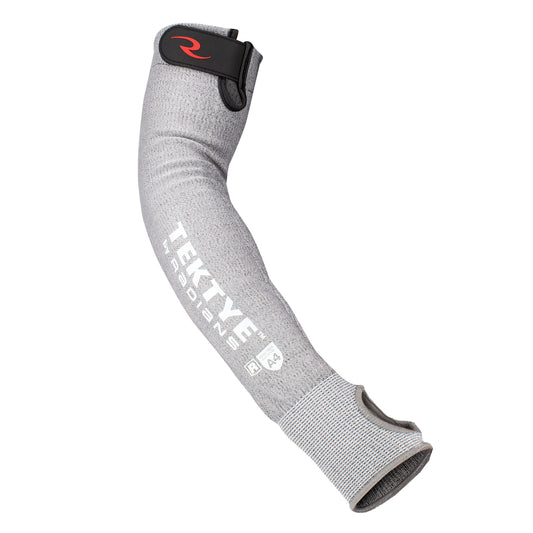 Radians 13g TEKTYE A4 Cut Protection Sleeve, 18" Length with Thumb Slot #RADT7418TS
