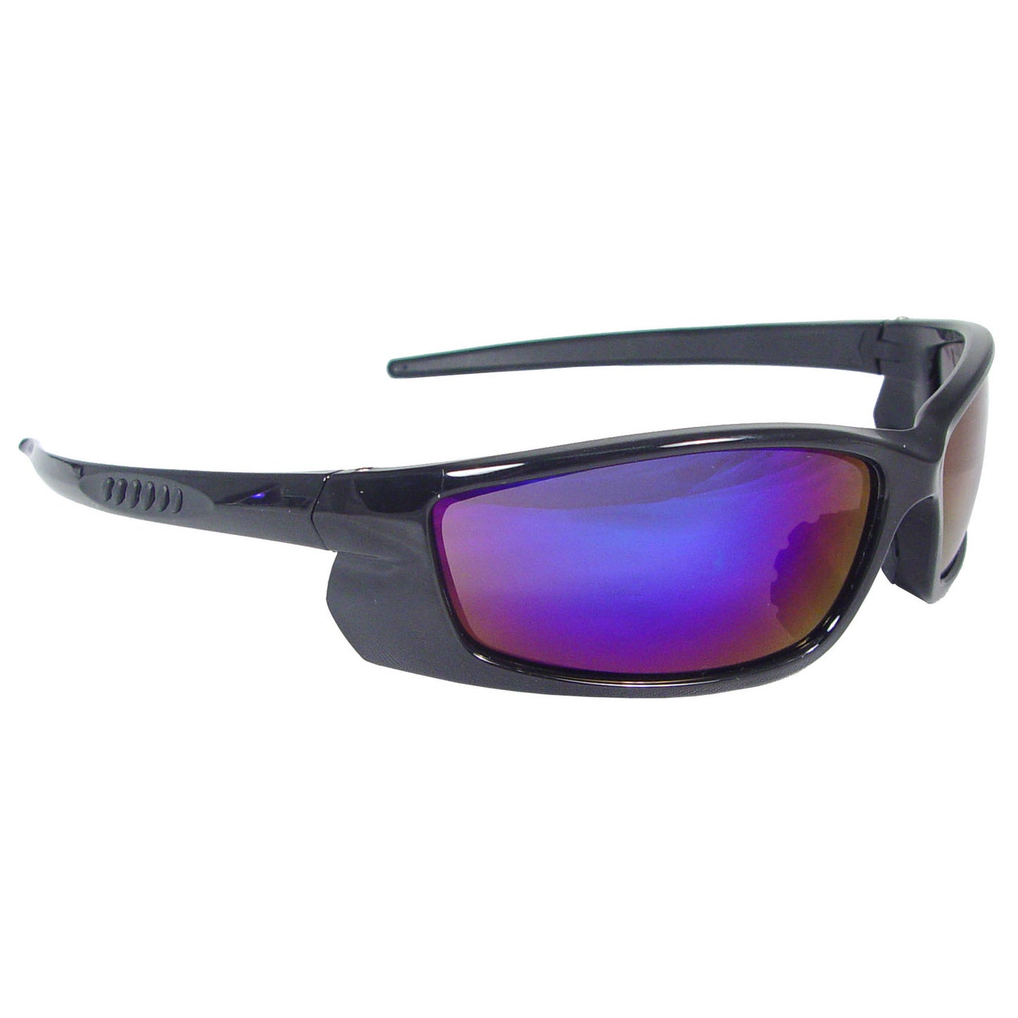 Radians Villume Indoor Farming Glasses, Black Frame, HPS Grow Blue Mirror Lens #VIL1-70