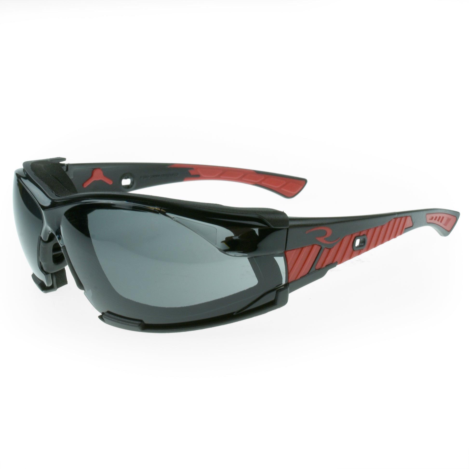Radians Journey Safety Eyewear, Black Frame, Smoke Anti-Fog Lens #JR0121ID