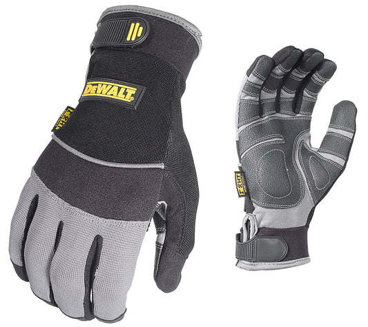 DeWalt PVC Padded Palm Heavy Utility Glove, Size L #DPG210L