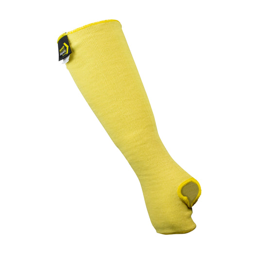 Radians 2-Ply Kevlar A3 Cut Protection Sleeve 14" Length with Thumb Slot #RAD5214KTS