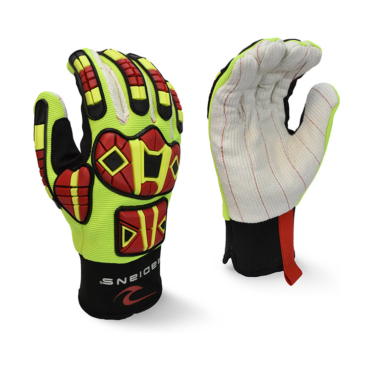 Radians 3/4 Foam Dipped Dotted Nitrile Glove, Size M #RWG12M