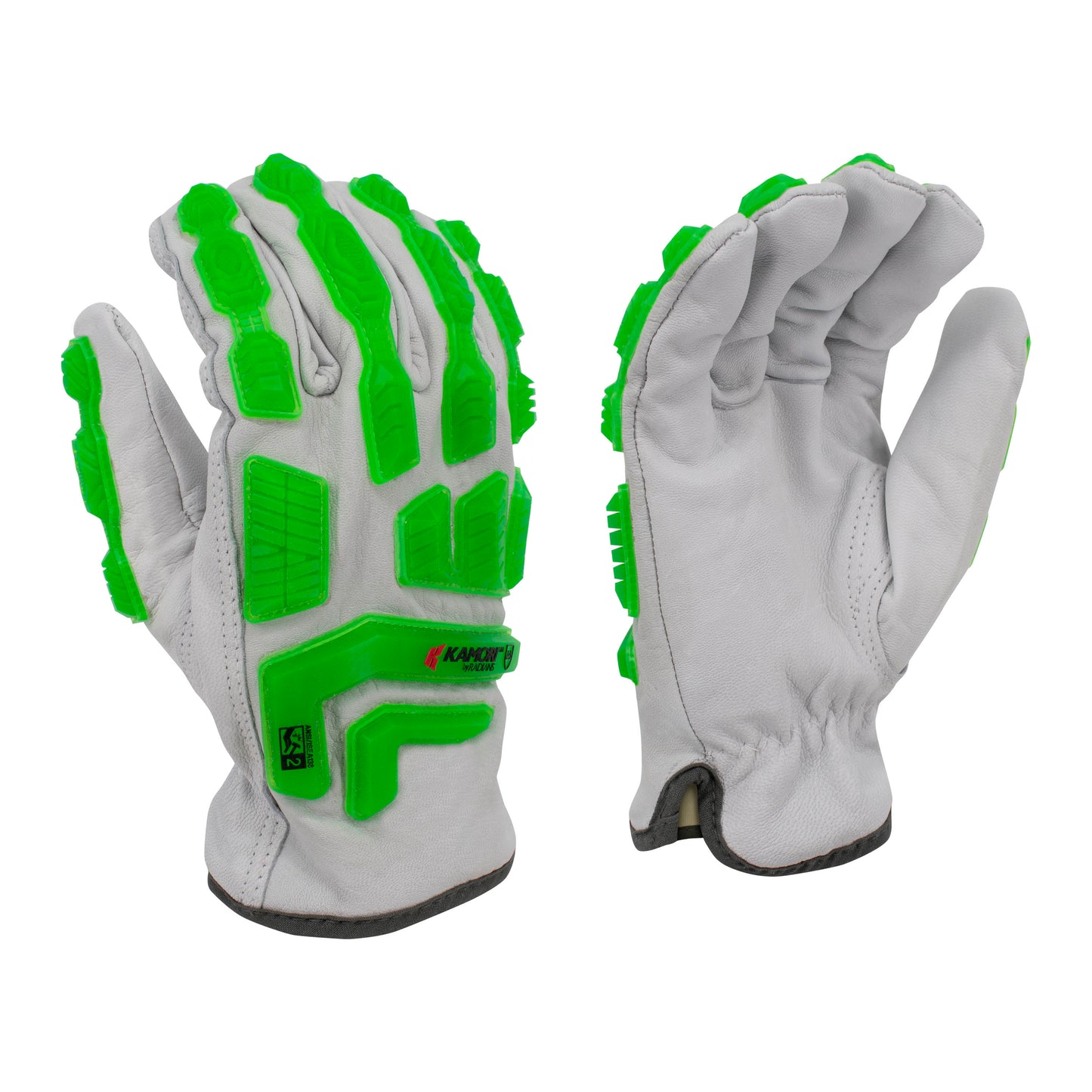 Radians KAMORICut Protection Level A5 Work Glove with TPR Overlays, Size S #RWG50S