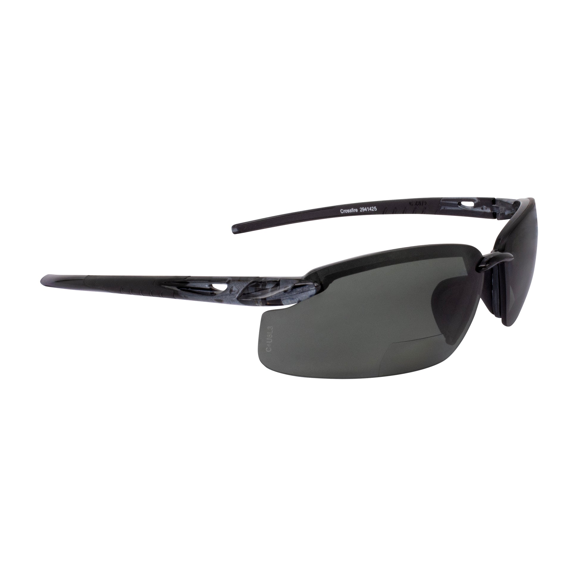 Radians Dagger IQ, IQuity Anti-Fog Foam Lined Safety Goggle, Black Frame, Clear IQ Anti-Fog Lens #DG1-13