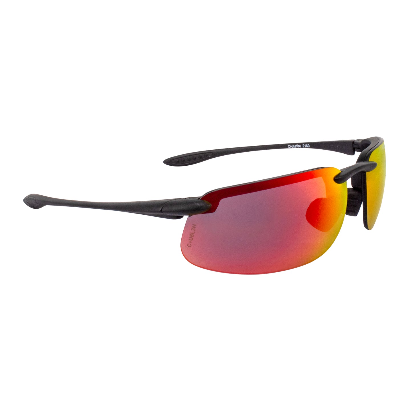 Radians Cheaters Magnifier Safety Eyewear, Black Frame, Clear Lens, 3.0 Diopter #CH1-130