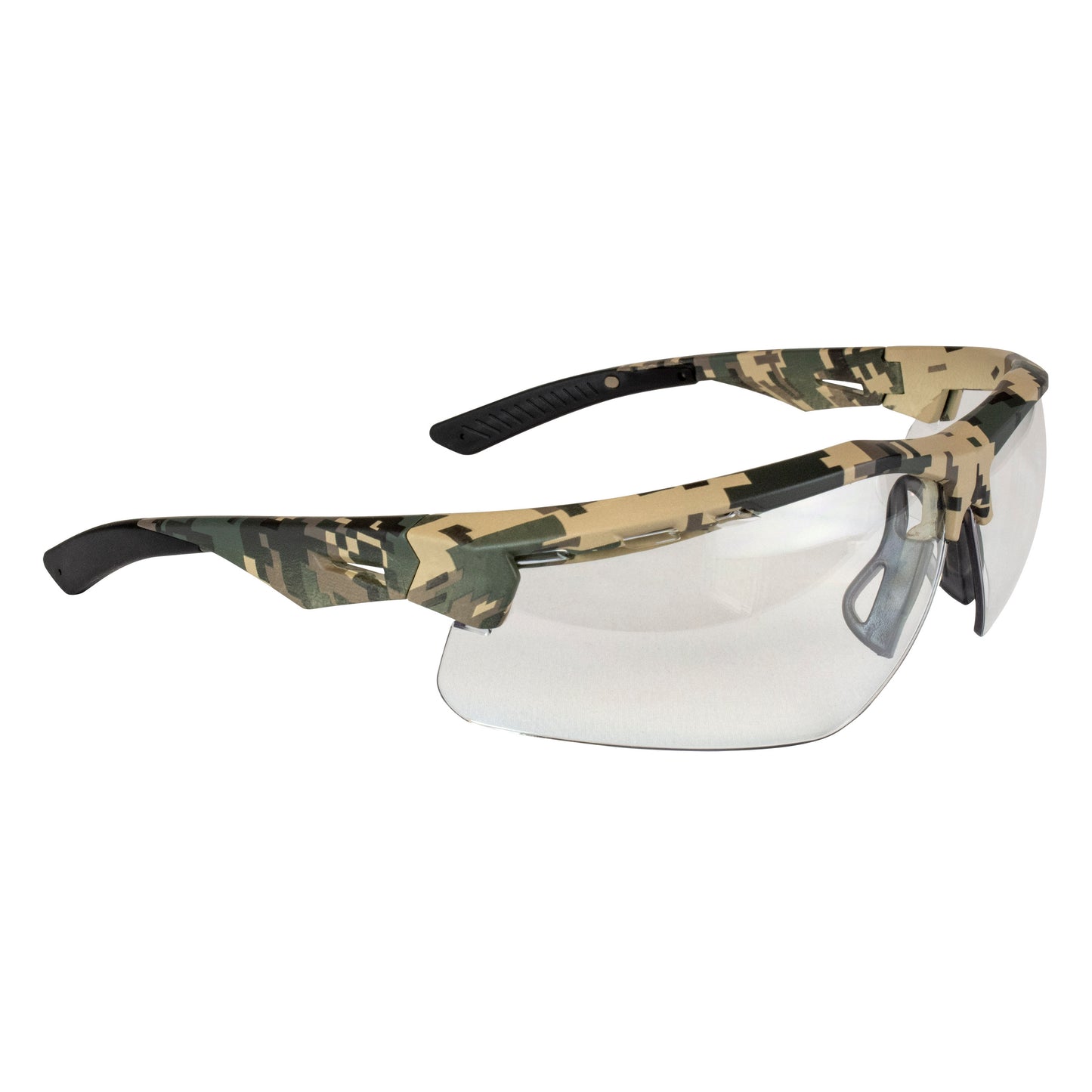 Radians Thraxus Safety Eyewear, Black Frame, Smoke Lens #TXC1-20ID
