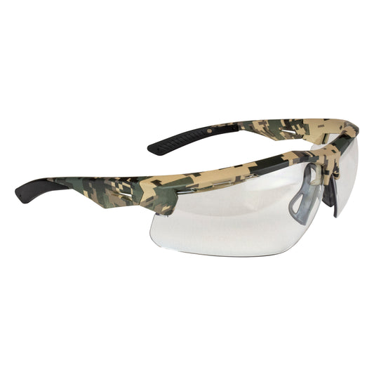 Radians Thraxus Safety Eyewear, Black Frame, Smoke Lens #TXC1-20ID