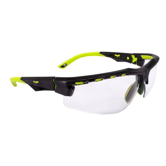 Radians THRAXUS Elite Safety Eyewear, Hi-Vis Features, Smoke Lens #TXE8-20ID