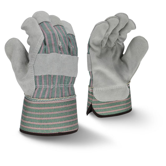 Radians Select Shoulder Gray Split Cowhide Leather Glove, Size L, Dozen (12 Pairs) #RWG3300L