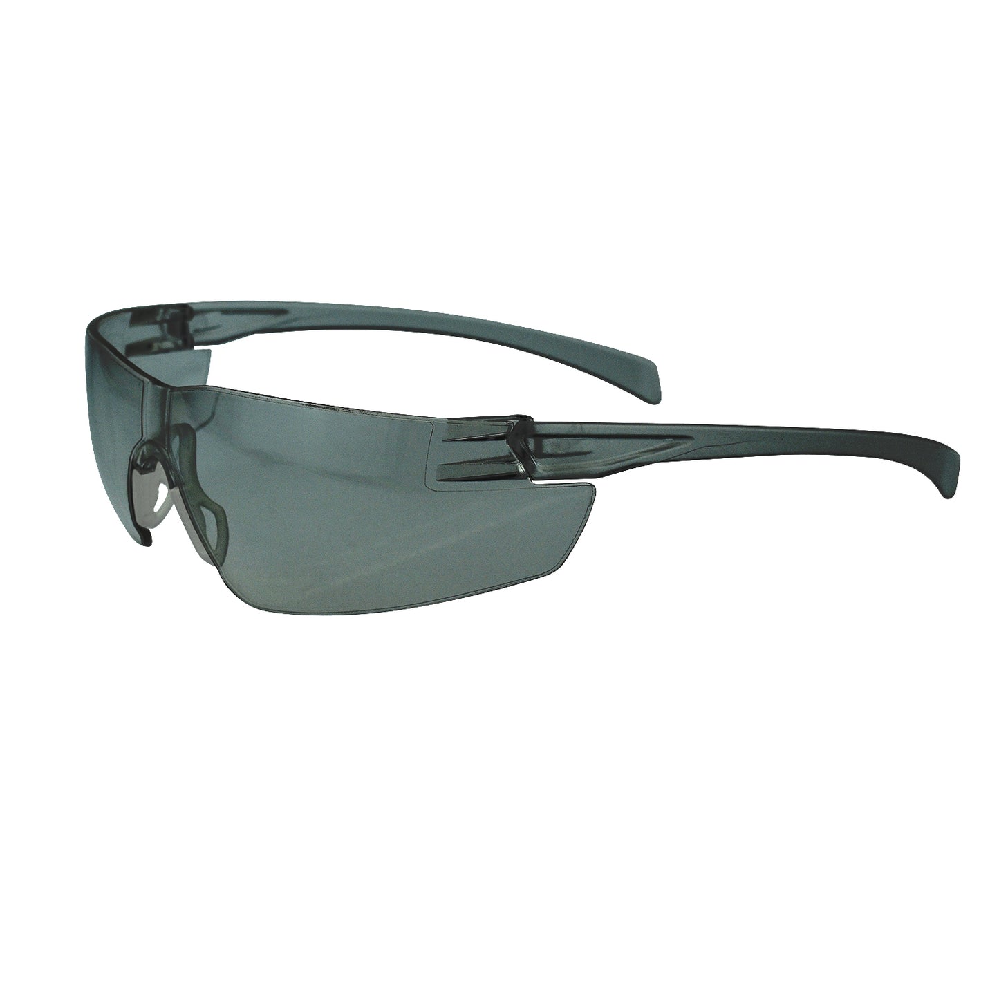 Radians Rock Safety Eyewear, Silver Frame, Blue Mirror Lens #RK6-70