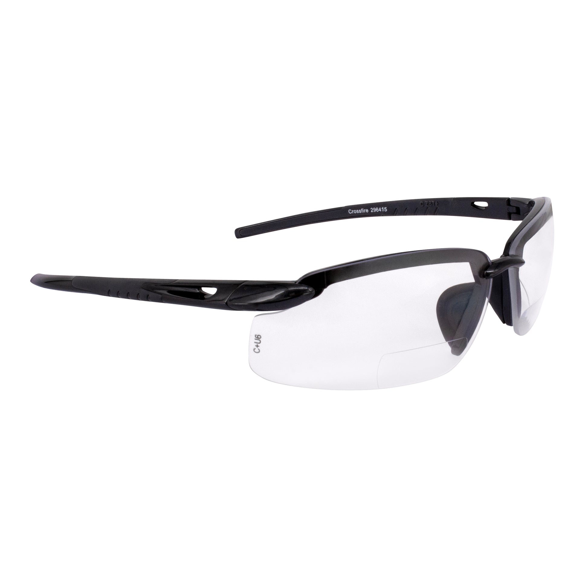 Radians Dagger Foam Lined Safety Goggle, Black Frame, Smoke Anti-Fog Lens #DG1-21