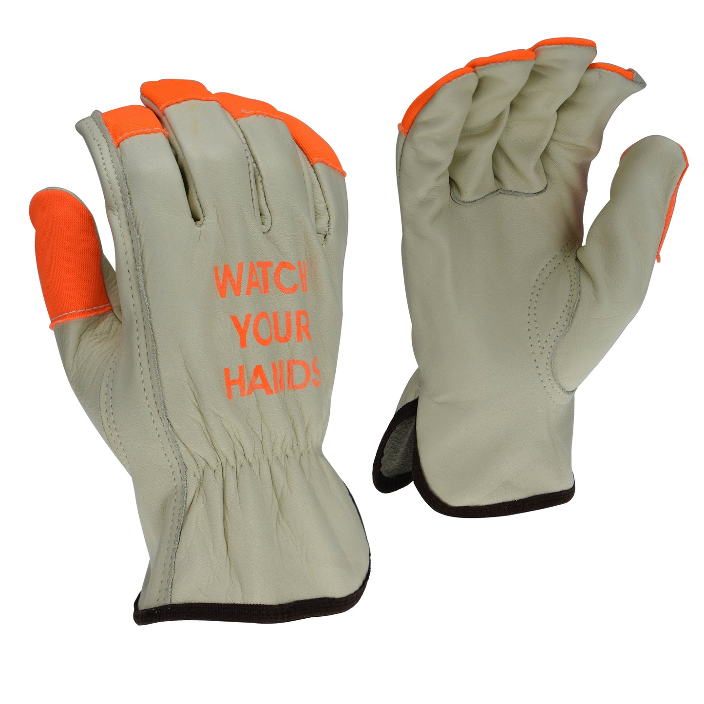 Radians Standard Grain Cowhide Leather Driver, Size M, Dozen (12 Pairs) #RWG4221M