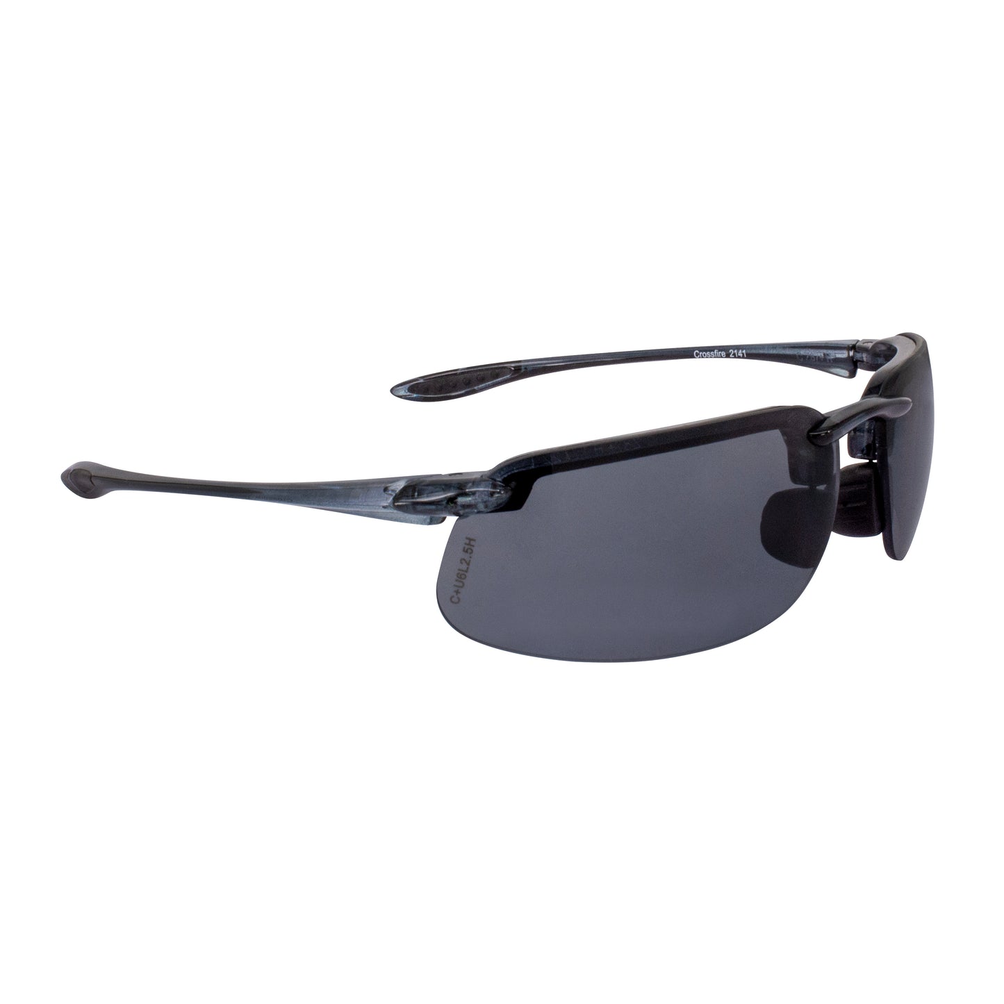 Radians Cheaters Magnifier Safety Eyewear, Black Frame, Clear Lens, 1.5 Diopter #CH1-115