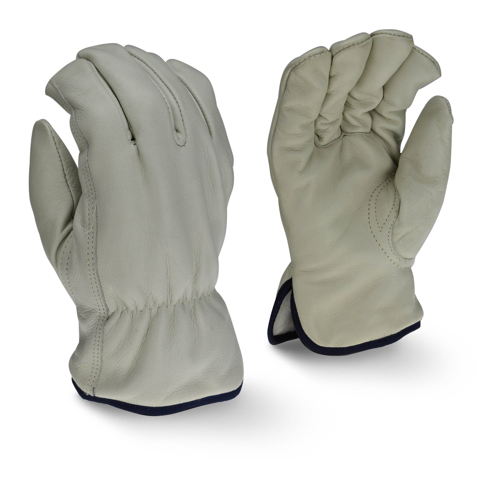 Radians Premium Grain Cowhide Leather Driver, Size L, Dozen (12 Pairs) #RWG4425L