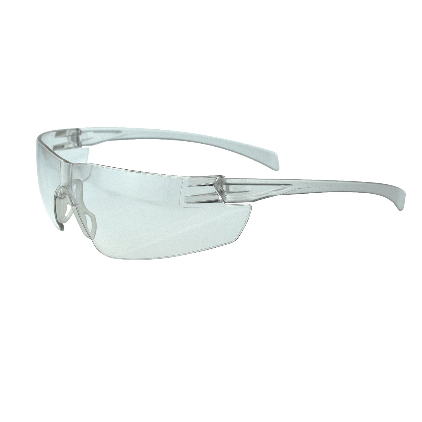 Radians Rad-Sequel Safety Eyewear, Clear Frame, Clear Lens #RS1-10