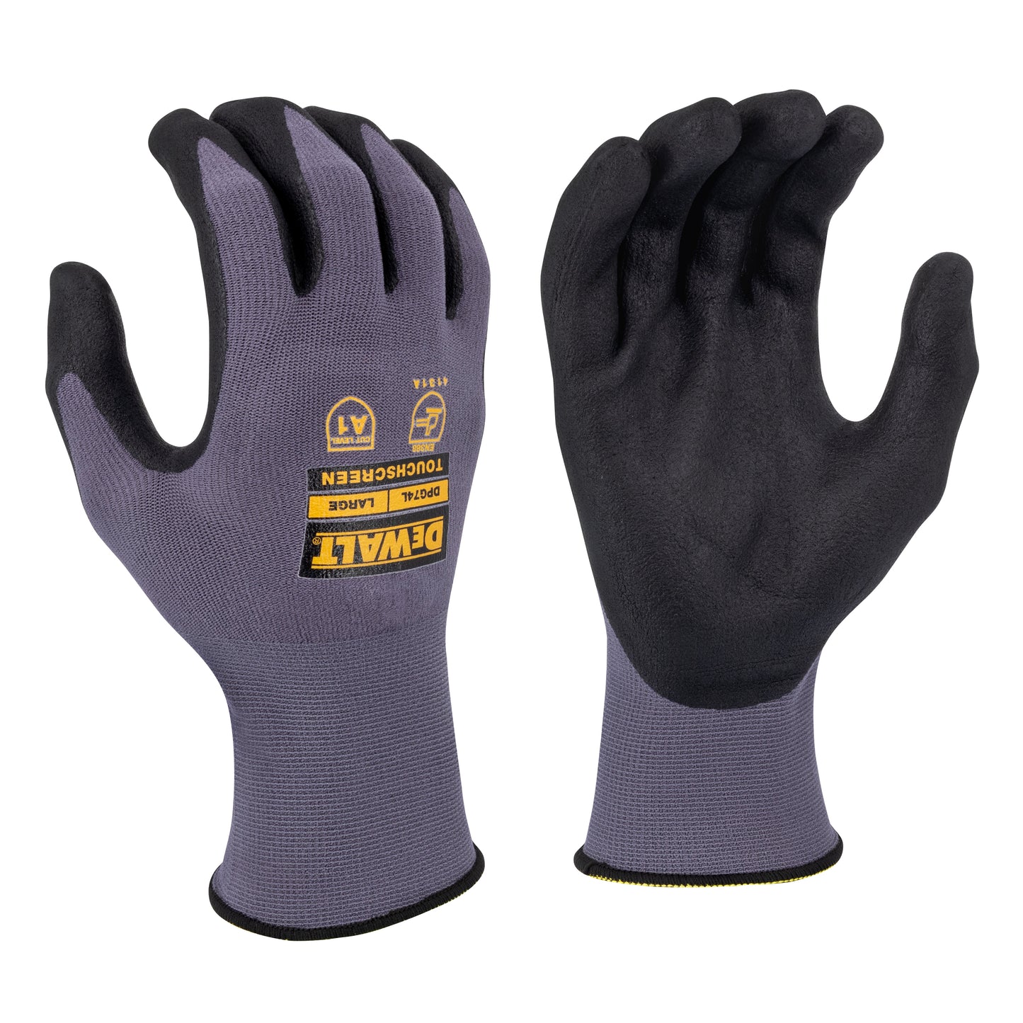 DeWalt Fleece Mild Condition Cold Weather Work Glove, Size L #DPG740L