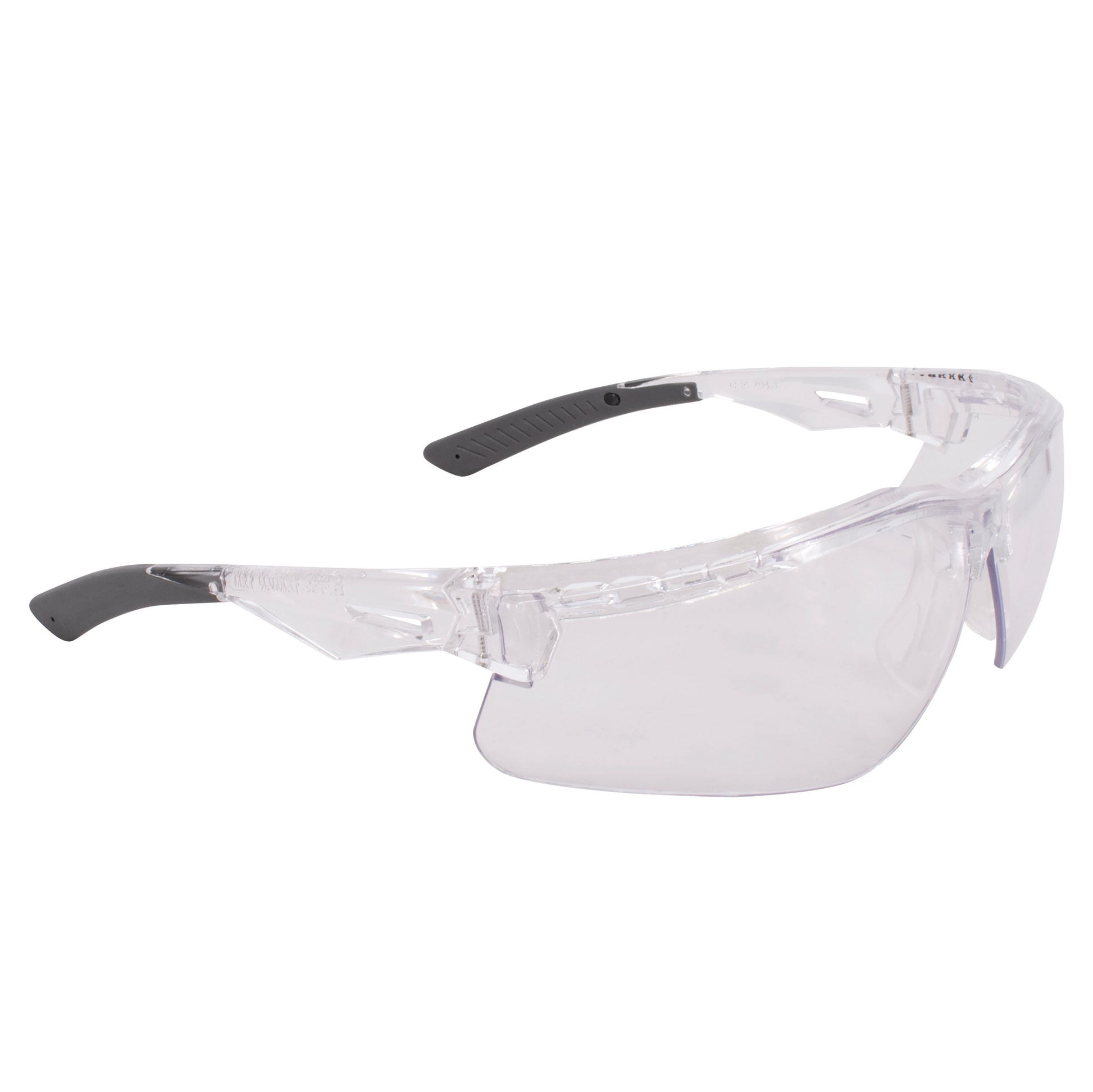 Radians Thraxus Safety Eyewear, Black Frame, Clear IQ Anti-Fog Lens #TXC1-13ID