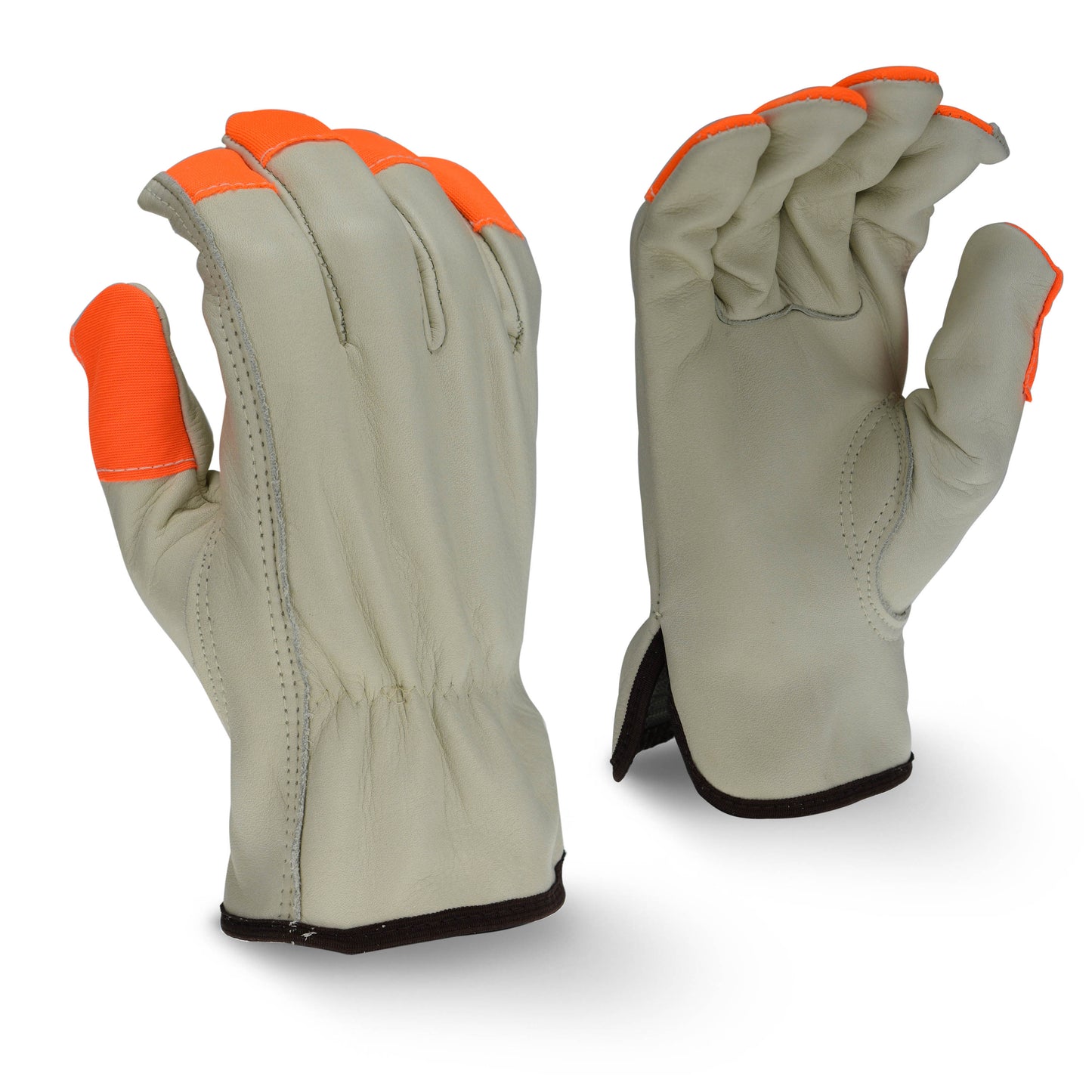 Radians Standard Grain Cowhide Leather Driver, Size M, Dozen (12 Pairs) #RWG4220M