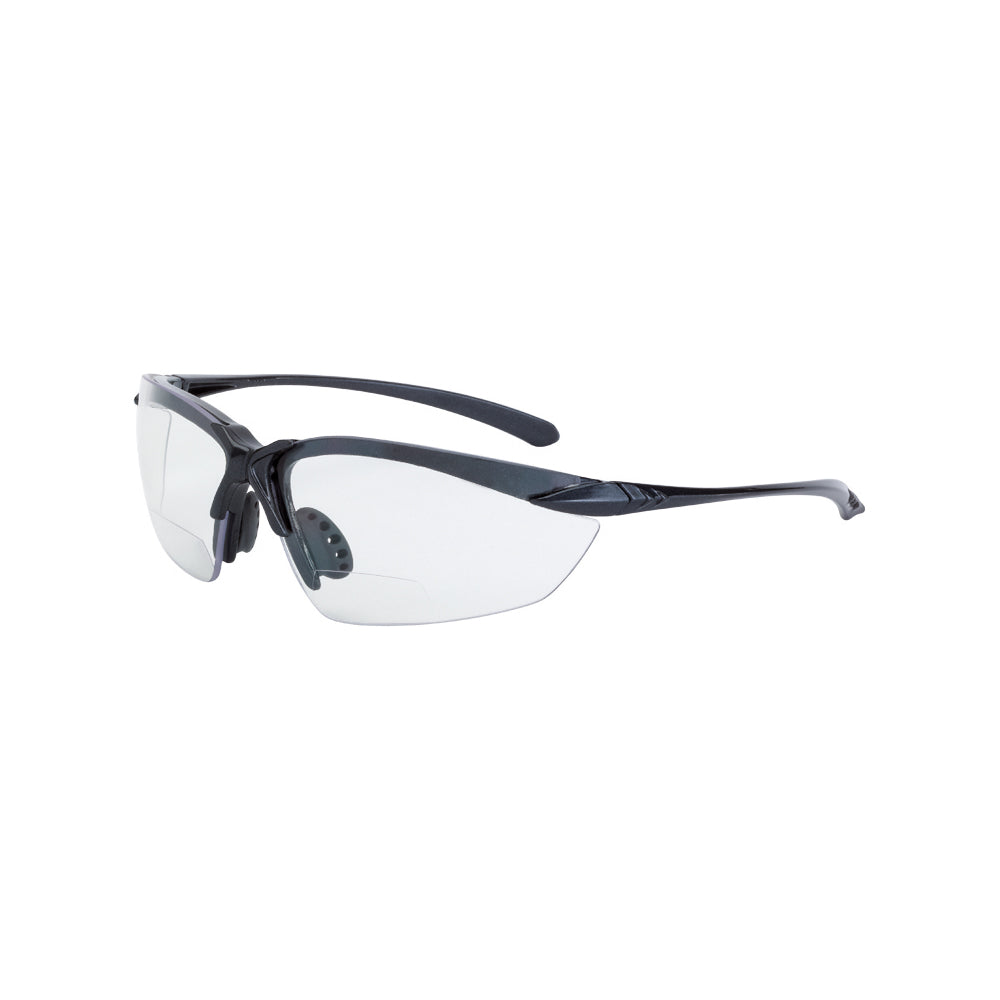 Radians Revelation Safety Eyewear, Black Frame, Smoke Lens #RV0120ID