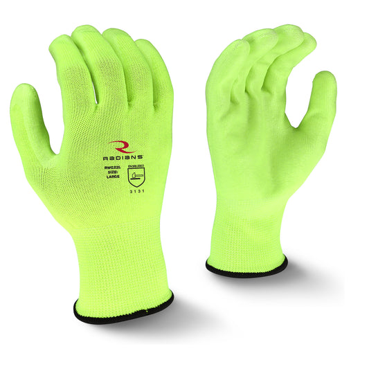 Radians High Visibility Work Glove, Size M, Dozen (12 Pairs) #RWG22M