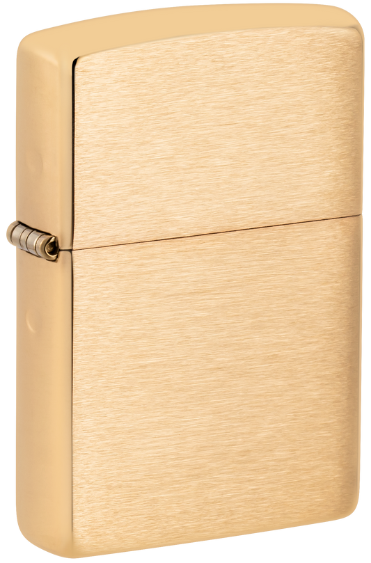 Zippo Armor Brushed Brass Lighter #168 - Zippo product image