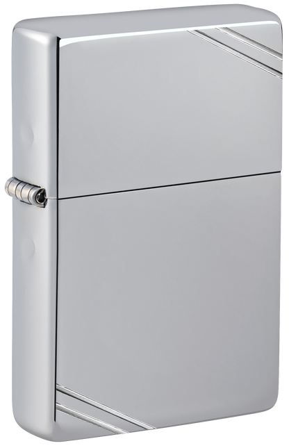 Zippo 1937 Replica w/ Slashes, High Polish Chrome Lighter #260 - Zippo product image