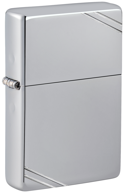 Zippo 1937 Replica w/ Slashes, High Polish Chrome Lighter #260 - Zippo product image