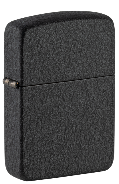 Zippo 1941 Replica, Black Crackle Lighter #28582 - Zippo product image