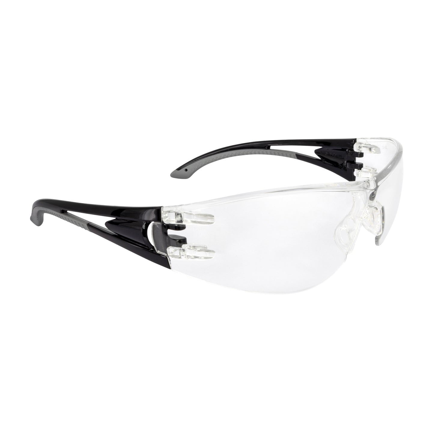 Radians Journey Safety Eyewear, Black Frame, Light Blue Lens #JR01B0ID