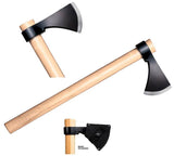 Cold Steel Frontier Hawk, 1055 Carbon Steel, American Hickory Wood #90FH