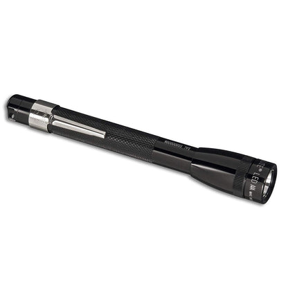 MAGLITE Mini, LED Flashlight + Pocket Clip + 2 AAA Batteries, Black #SP32016