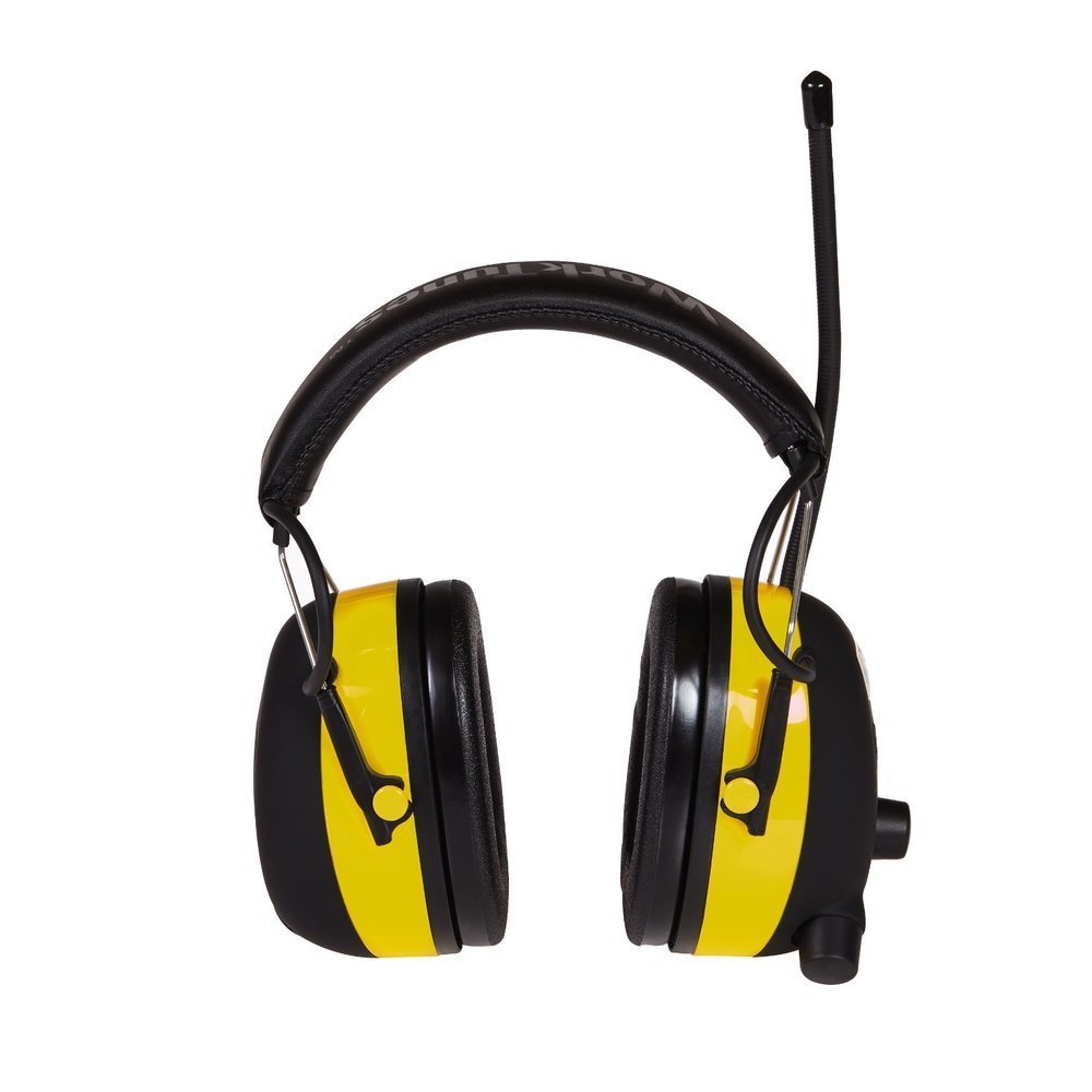 3M Tekk-Peltor Worktunes Hearing Protector-NRR: 24dB, iPod/MP3 Compatible #90541
