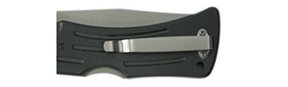 Ka-Bar G10 Mule, Black Folding, Tanto, Straight Edge Knife #3064