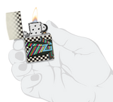 Zippo Nostalgia Retro Logo 540 Glow-In-The-Dark Lighter #48504