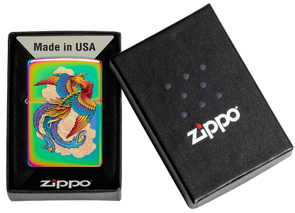 Zippo Mythical Phoenix Design, Multi Color Lighter #48607