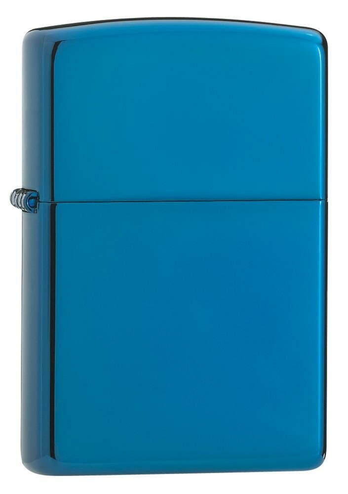Zippo Classic High Polish Blue, Sapphire, Genuine Zippo Windproof Lighter #20446